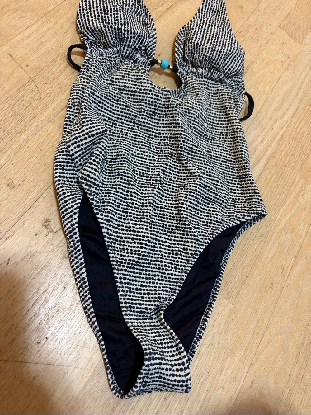 Banana moon elaia swimsuit one piece halter neck